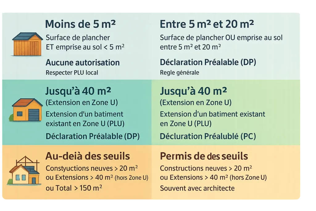 découvrez les différences entre permis de construire et déclaration préalable : démarches, délais, travaux concernés et conseils pour choisir la bonne autorisation selon votre projet.