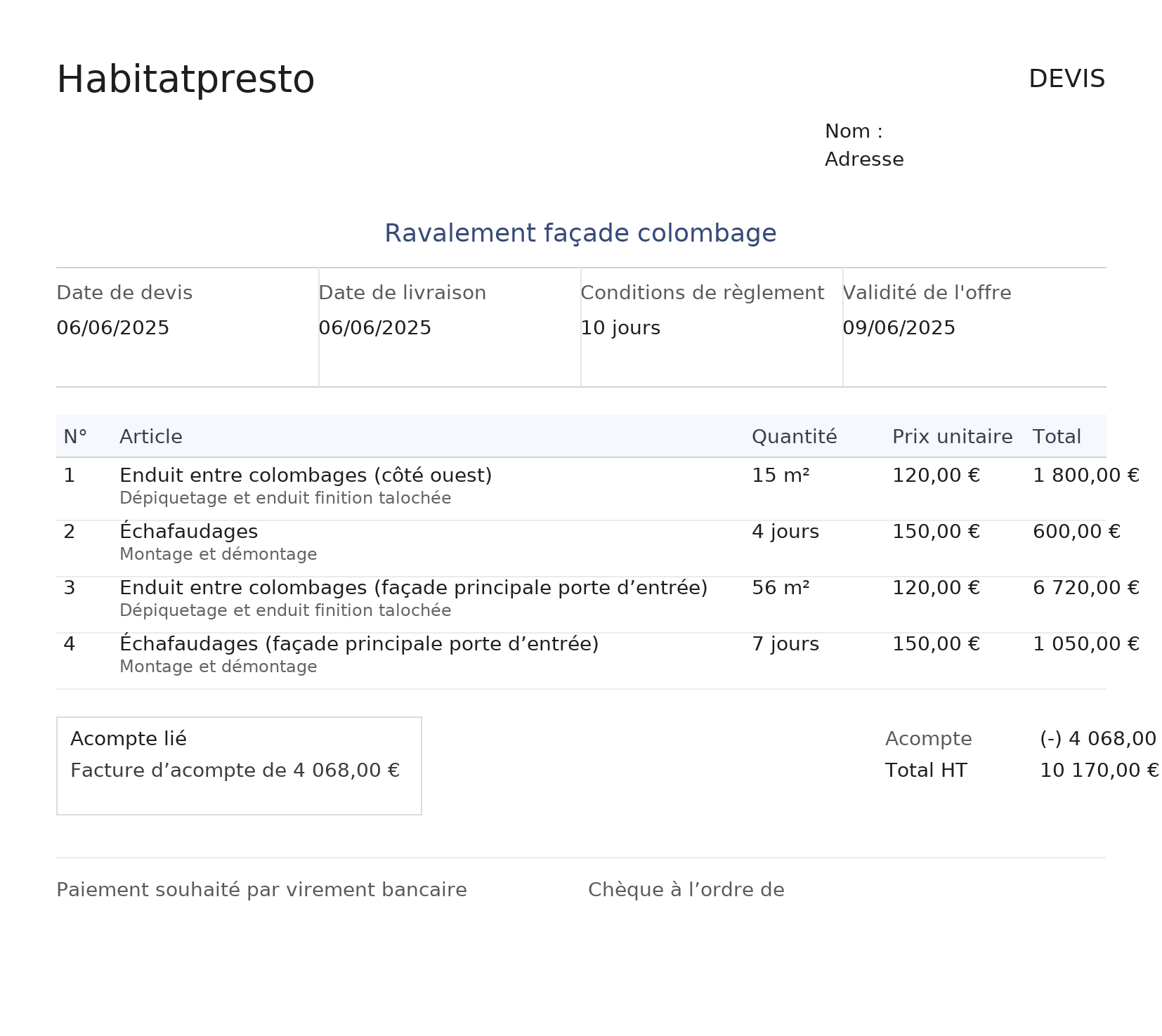 découvrez les tarifs compétitifs pour le ravalement de façade à nanterre. bénéficiez d'un service de qualité pour rénover et protéger votre façade au meilleur prix.